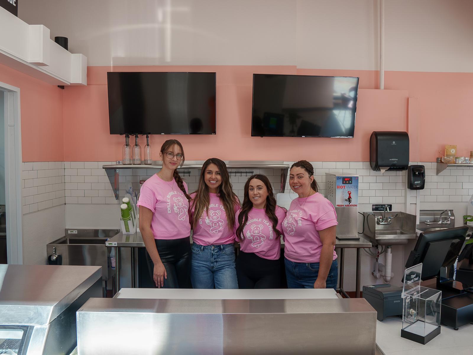 Idyllic Bubble Tea House Team